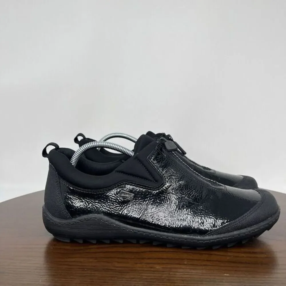 Remonte Soft Loafer Shoes Women's 41 / 10 Black Comfort Zip Walking‎ Sneakers